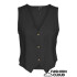 VMMYMILO S/L WAISTCOAT WVN GA BLACK