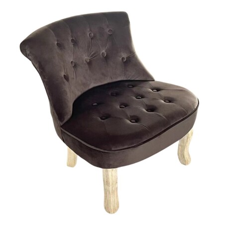 Butaca Luis XV Marron