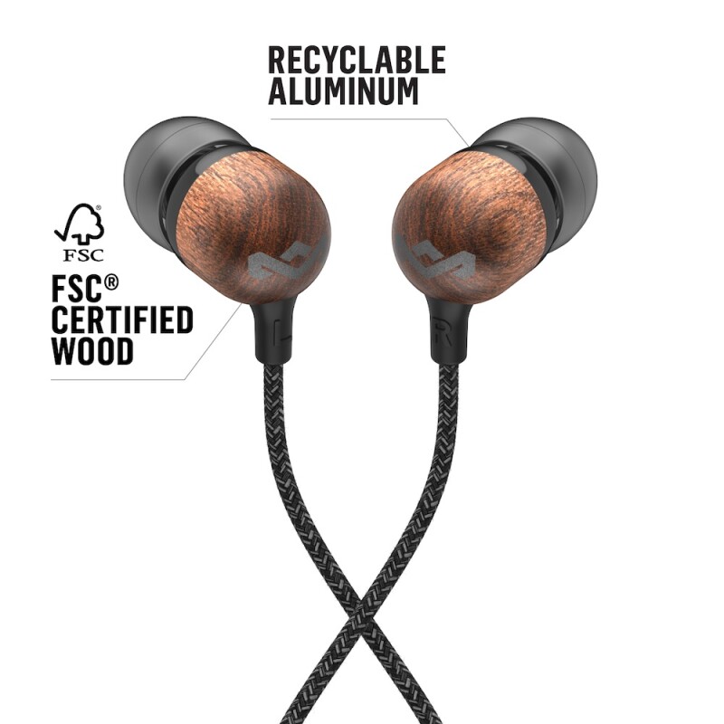 Auriculares SMILE JAMAICA (mini jack) Signature Black