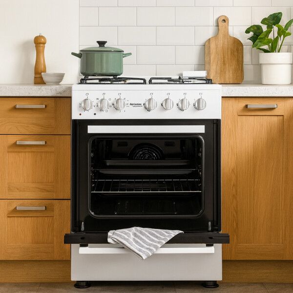 Cocina Combinada Turca Itimat 4h 2313150 COCINA COMBINADA ITIMAT 2313150 BLANCA