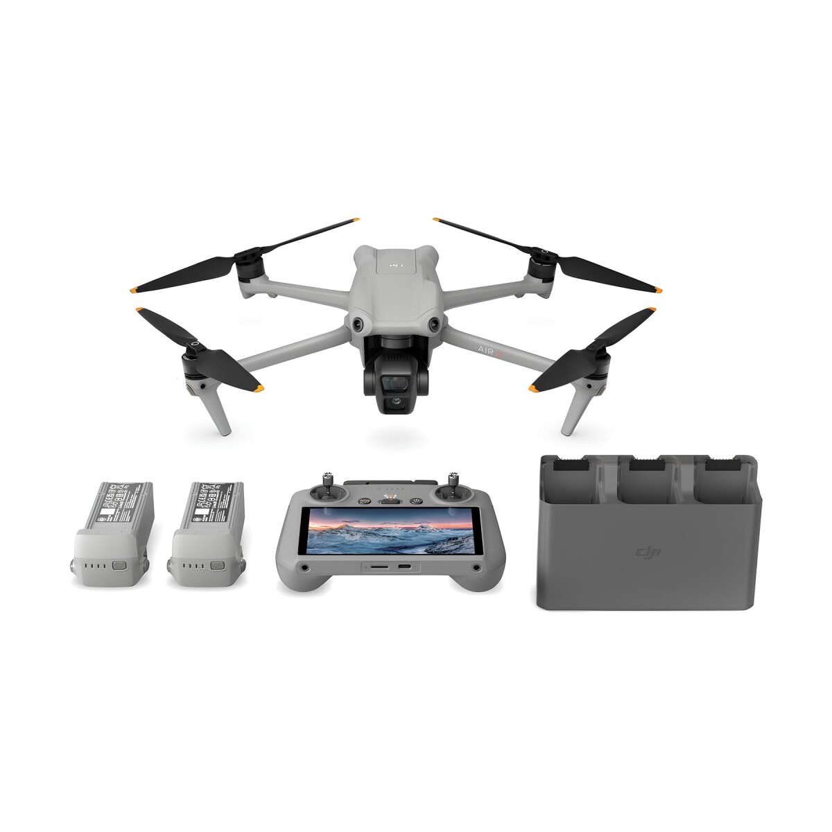 Drone DJI AIR 3 Fly More Combo c/ Control (DJI RC2) Grey