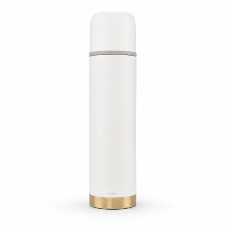 Termo Bala Acero Inoxidable 750Ml Mantiene Frío Calor Comet Blanco