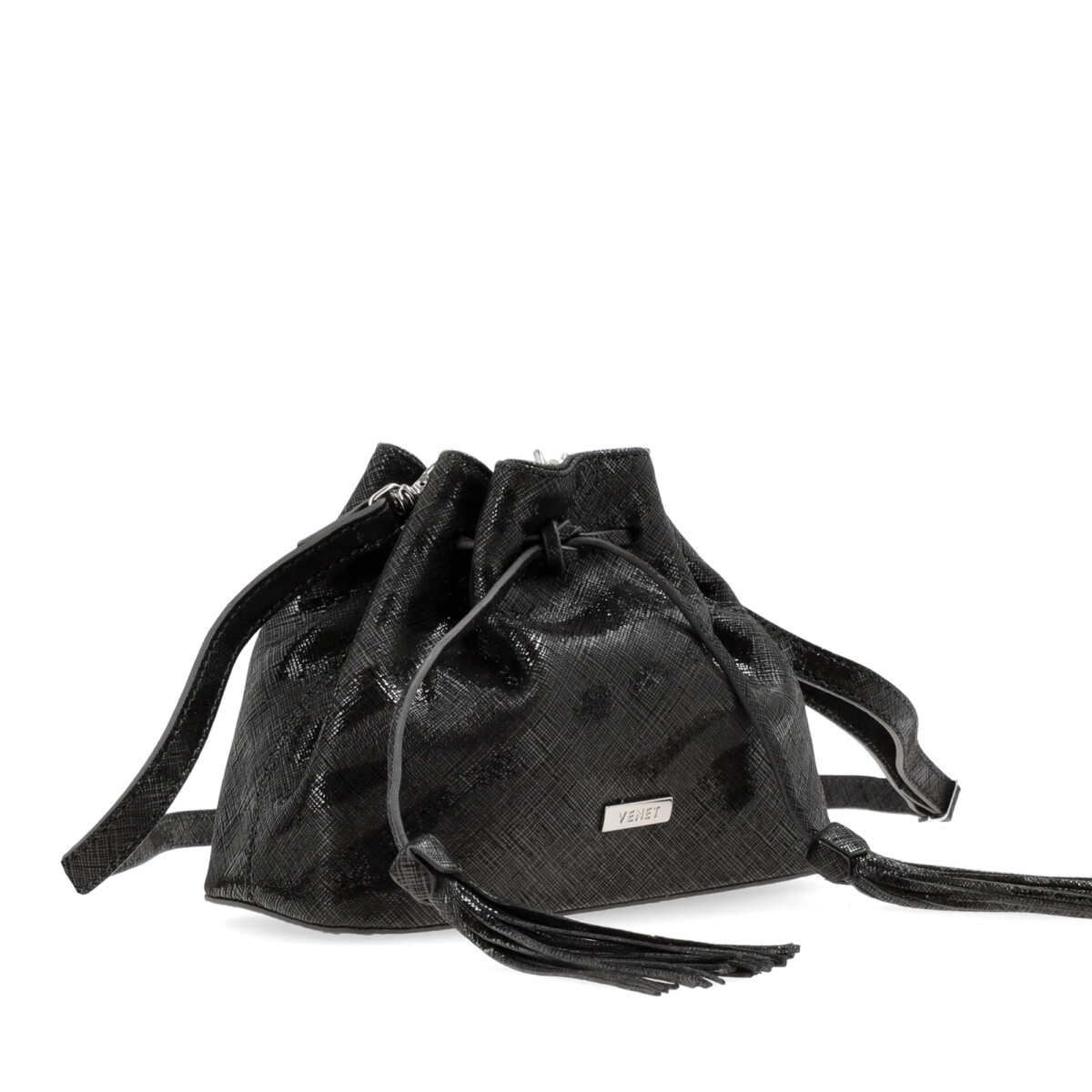 CARTERAS VENET - CUERO MILÀN - NEGRO 