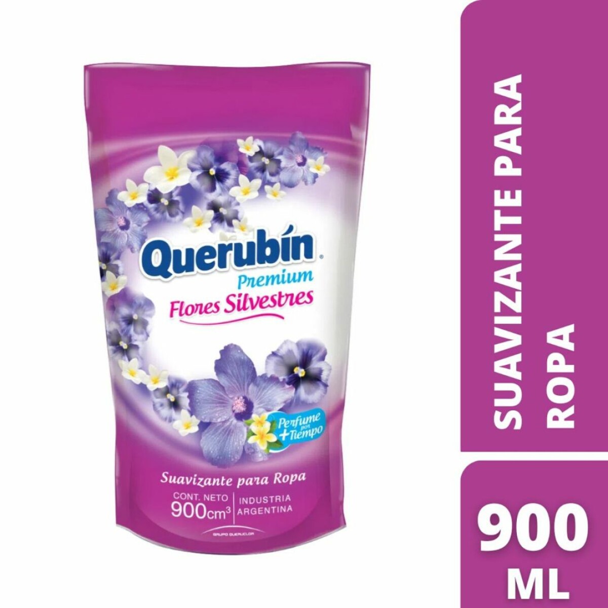SUAVIZANTE P/ROPA QUERUBIN 900 ML FLORES SILVESTRES 