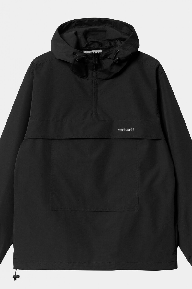 Windbreaker Pullover Negro