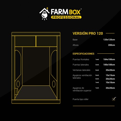 ARMARIO FARM BOX PROFESSIONAL 120X120X200CM ARMARIO FARM BOX PROFESSIONAL 120X120X200CM