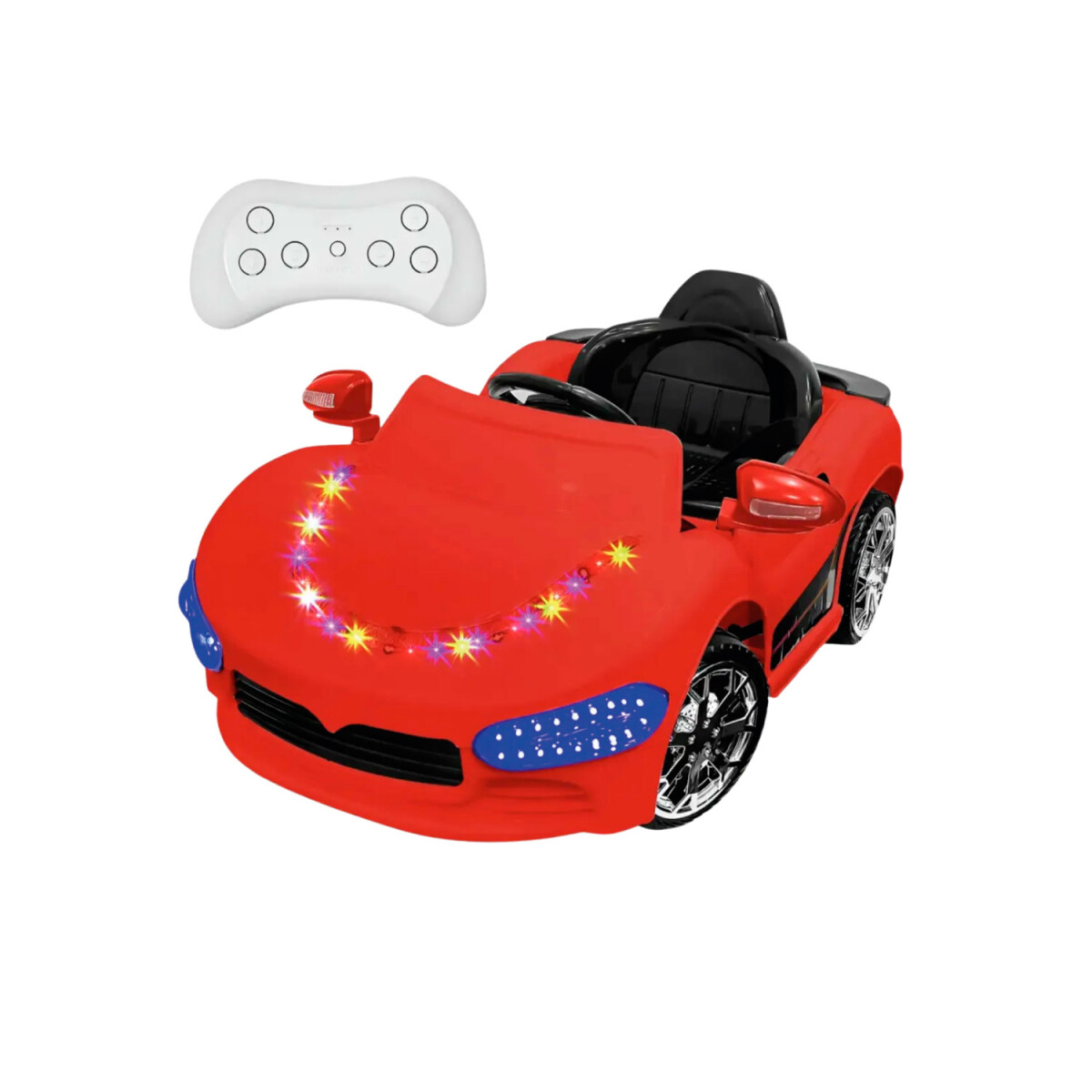 Auto a Batería Modelo Rindt con control remoto - Rojo 