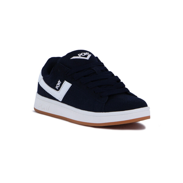 Pony Calzado Lifestyle Square Gamuza Hombre - marino/blanco Marino-Blanco