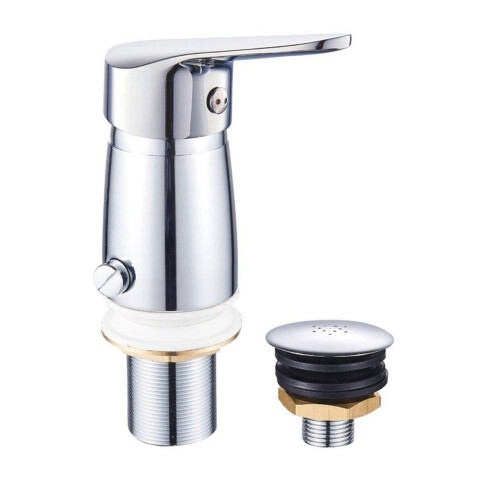 Griferia Bidet Con Transferencia Bronce Cromado CROMO
