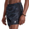 Short New Balance Printed Accelerate 5 Inch Negro