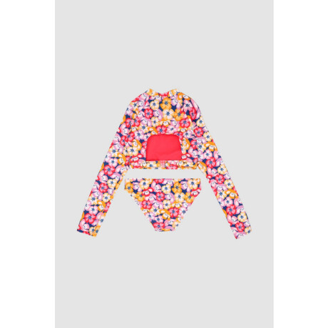 Set dash manga larga 6-18a Boom floral