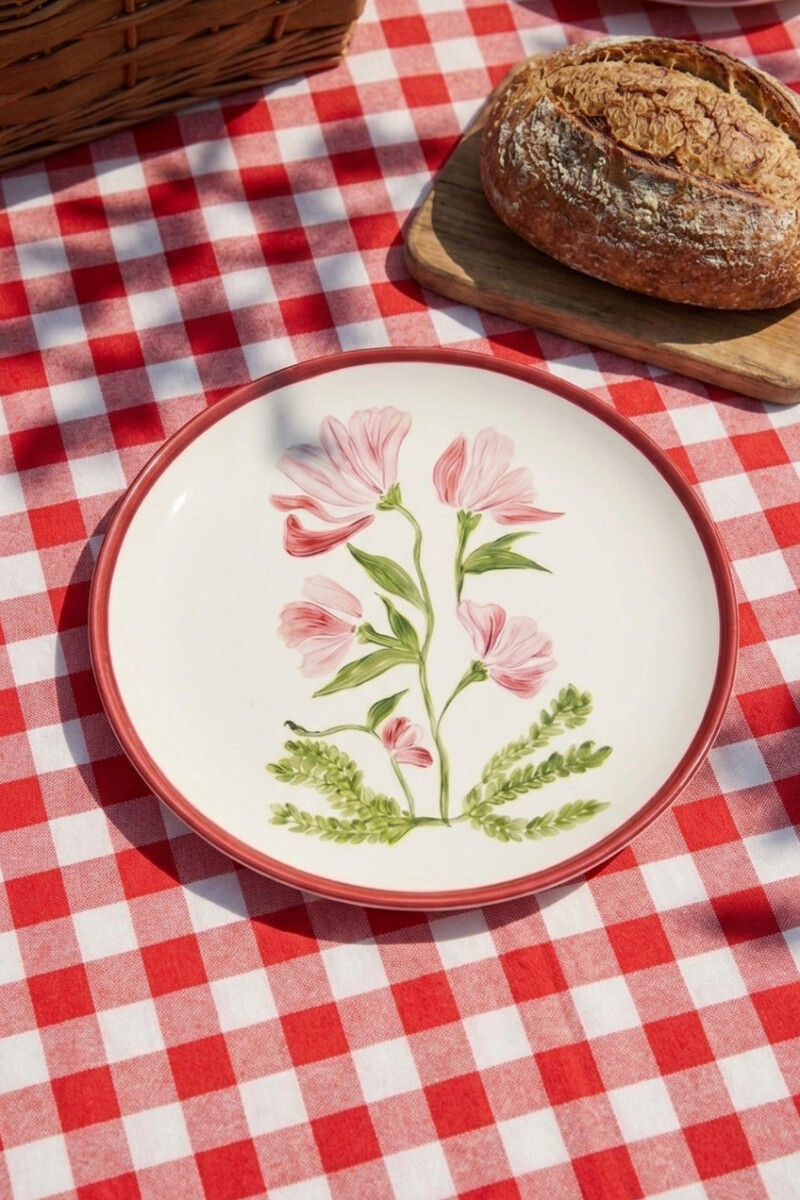 Plato Malva - rosado 
