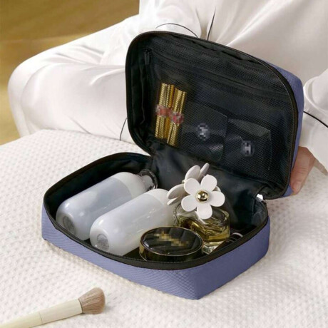 Set de 6 organizadores de ropa para viaje Azul