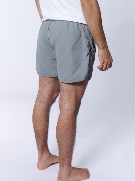 Short de baño runner Gris Claro