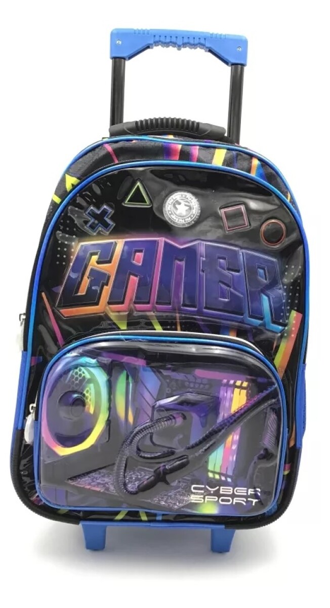 Mochila Phi Phi Bags Fútbol Con Carro 45 Cm 