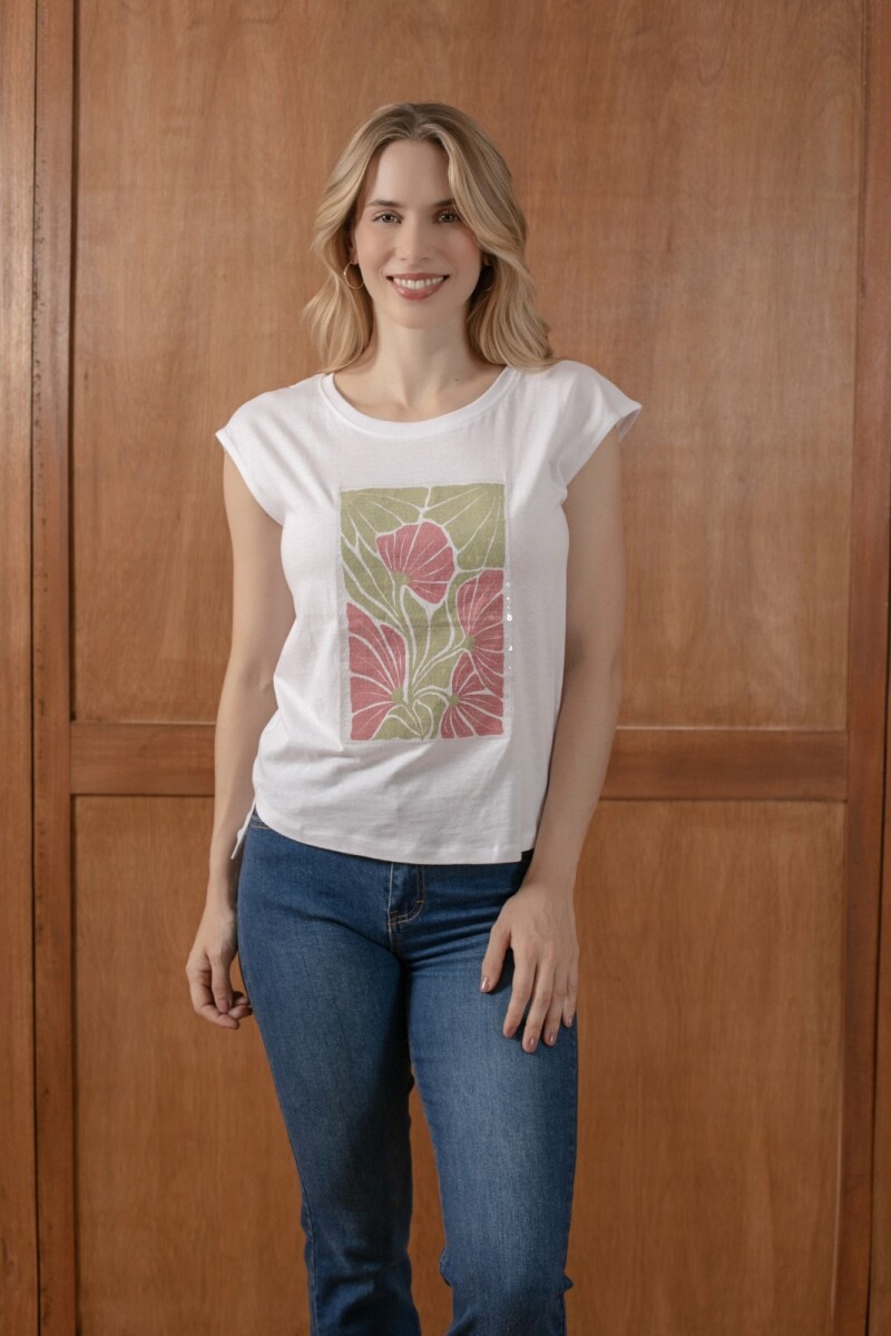 Remera con Serigrafía. 