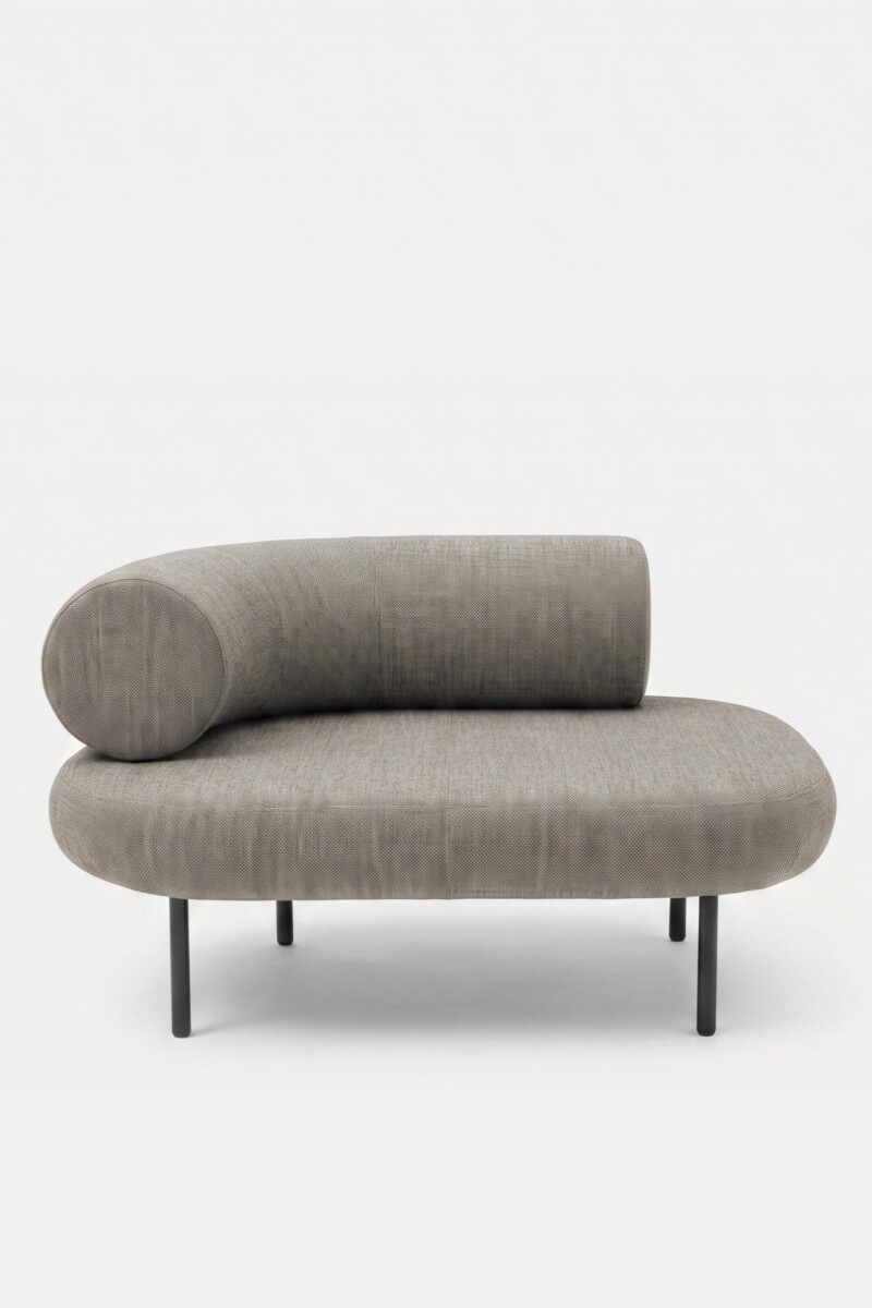 Sofá modular Pompidou 1C right - Gris plata 