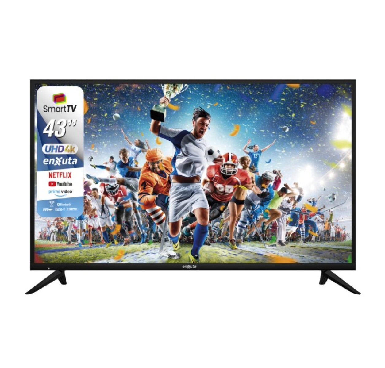 SMART TV 43” ULTRA HD 4K 