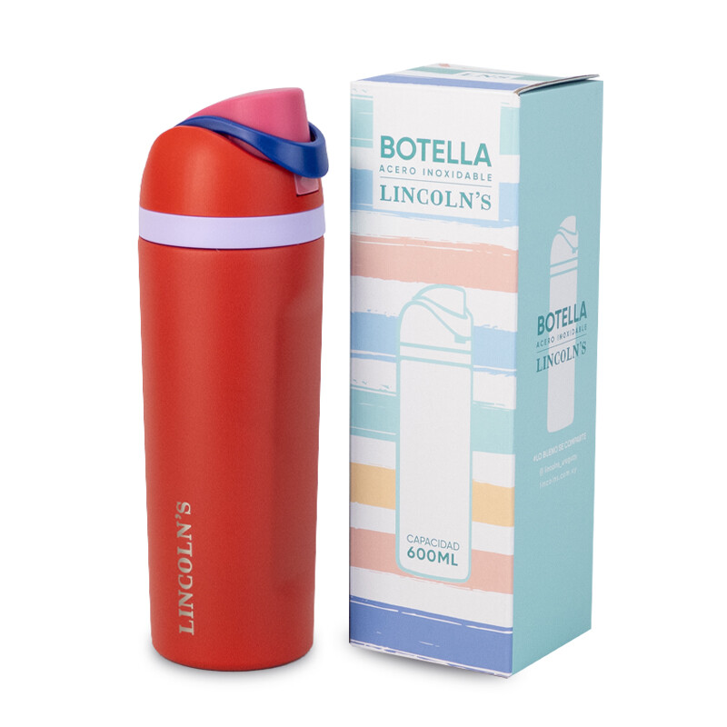 BOTELLA AMAZONA ROJO