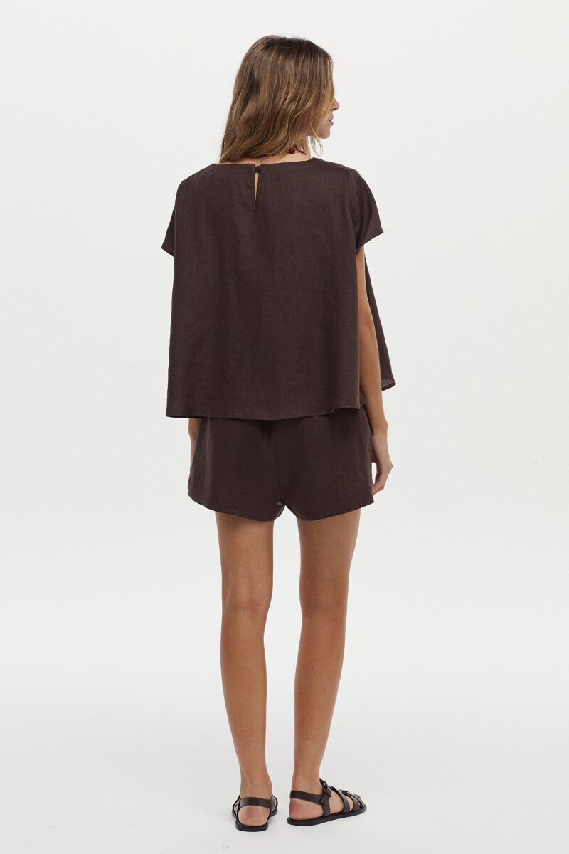 Blusa Alicante Chocolate