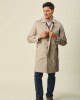 Gabardina Forro Desmontable Beige