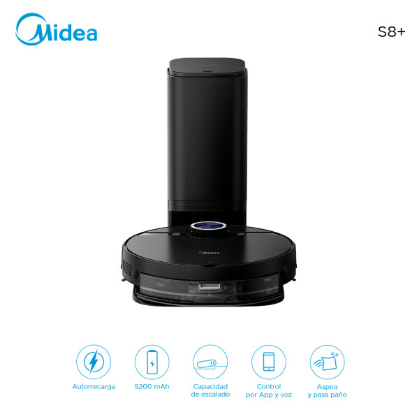 Aspiradora y trapeadora robot Midea S8+ Aspiradora y trapeadora robot Midea S8+