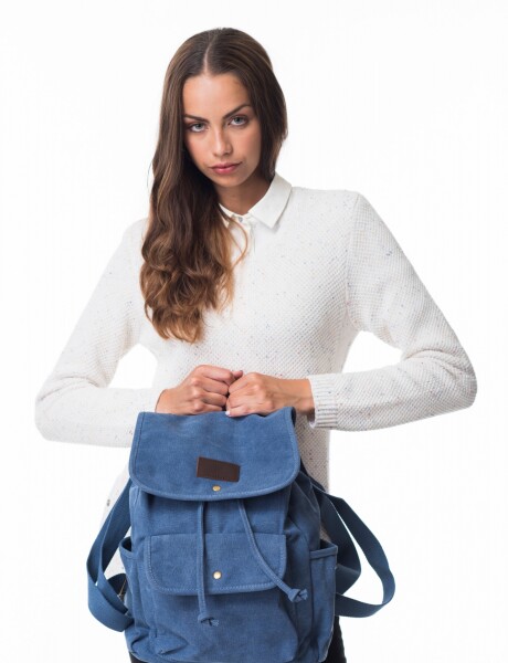 Mochila en canvas Denim