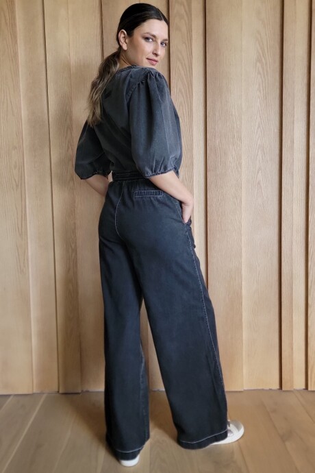 Pantalón Cactus Denim Negro