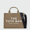 Marc jacobs - Bolso de lona, The Medium Tote Beige