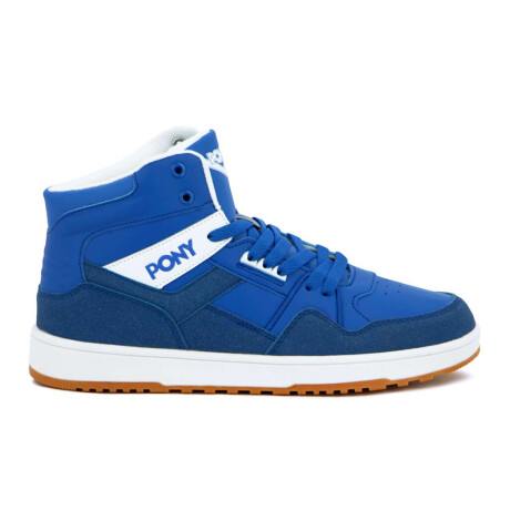 Pony Lifestyle M-100 Bota Hombre Azul-Blanco