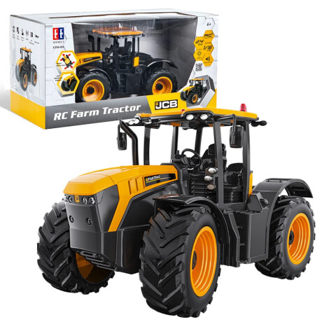 Tractor agrícola teledirigido JCB SERIE AGRICULTURA DOBLE E 1:16 Tractor agrícola teledirigido JCB SERIE AGRICULTURA DOBLE E 1:16