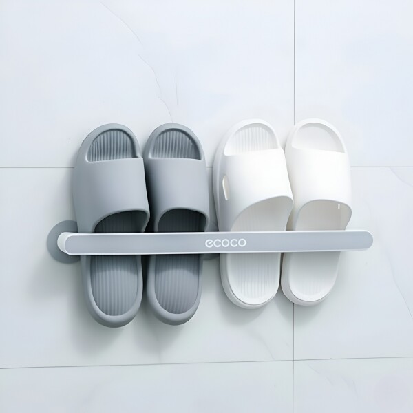 Barra Organizador Calzado Toallero Multifuncion Grande Variante Blanco Grande