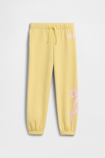 Pantalón Deportivo Logo Gap Toddler Niña Spring Yellow