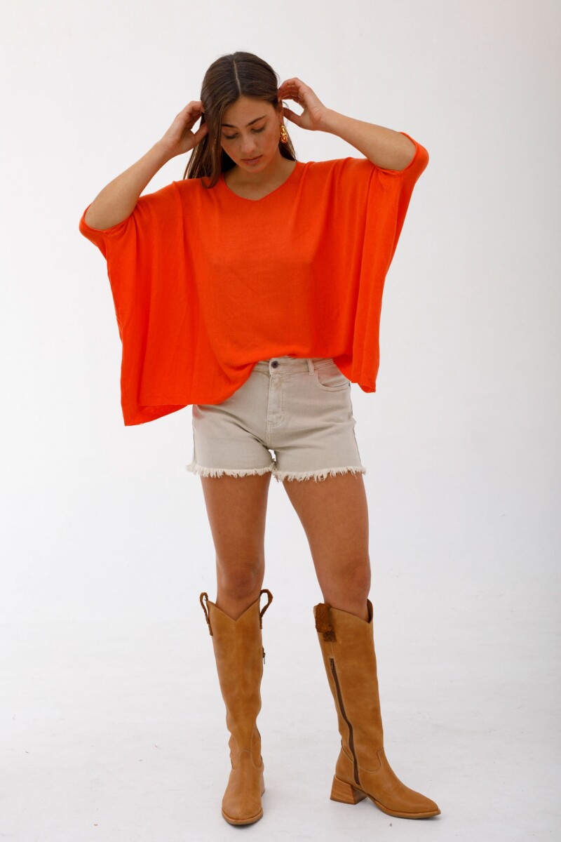 Sweater Emiliana - Naranja 