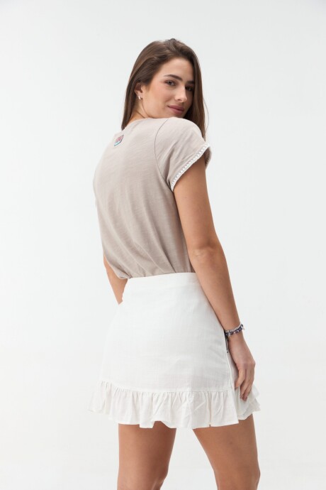 REMERA GENNIE Beige