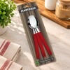 Primavera Rojo Set 3 cucharas postre 60330/8 Primavera Rojo Set 3 cucharas postre 60330/8