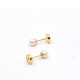 Abridores Perlas 3.50 a 4 Mm en Oro 18 K Abridores Perlas 3.50 a 4 Mm en Oro 18 K