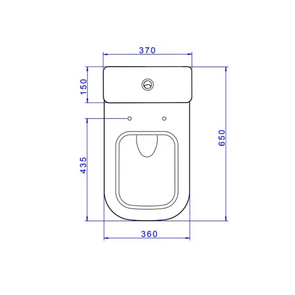 Kit completo inodoro con mochila dual Quadra Kit Completo Inodoro Con Mochila Dual Quadra