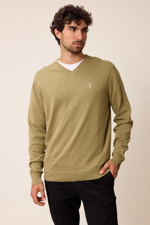 SWEATER PIAVE W26 POLANCO Oliva