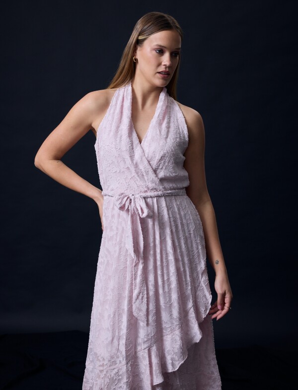 Vestido Maxi Lazo ROSA