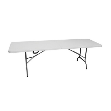 MESA PLEGABLE 244 CM TMALET BLANCA PLASTICO RESISTENTE MESA PLEGABLE 244 CM TMALET BLANCA PLASTICO RESISTENTE