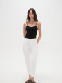 Pantalon Vilehada Marfil / Off White