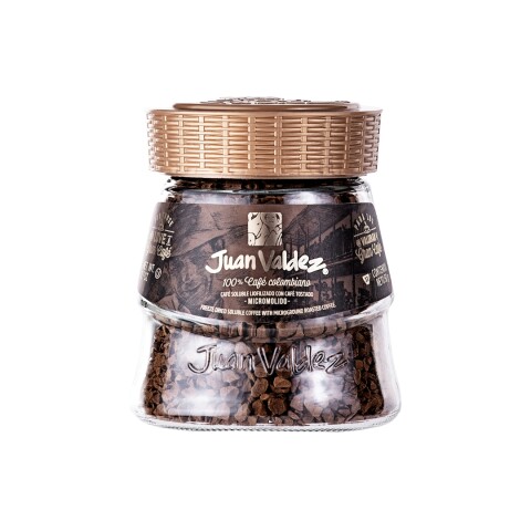 Café Soluble Juan Valdez 50g Cafe Juan Valdez Liofi 50 Gr