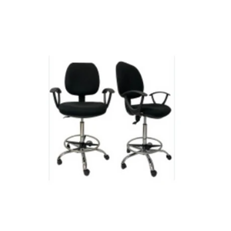 SILLA CAJERO TELA CON APOYA PIES SILLA CAJERO TELA CON APOYA PIES