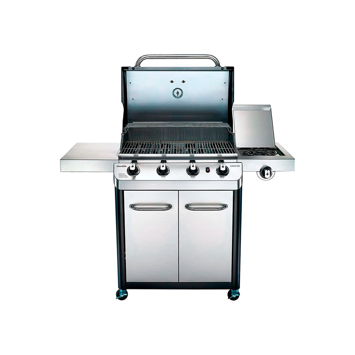 Parrilla Barbacoa a Gas Char-Broil Signature 525 Ruedas Tapa 4 Quemadores Parrilla Barbacoa a Gas Char-Broil Signature 525 Ruedas Tapa 4 Quemadores