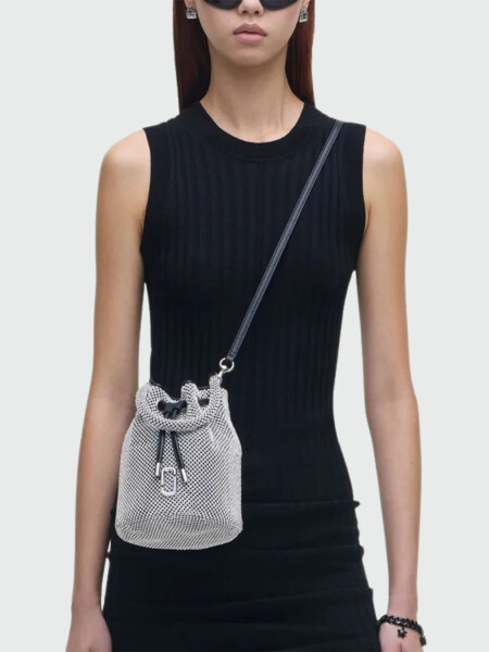 Marc Jacobs - Bolso bombonera metálico, The Mini Bucket Colores varios