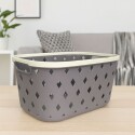 CESTO CANASTO ORGANIZADOR CALADO 37X25,6X21,2CM CESTO CANASTO ORGANIZADOR CALADO 37X25,6X21,2CM