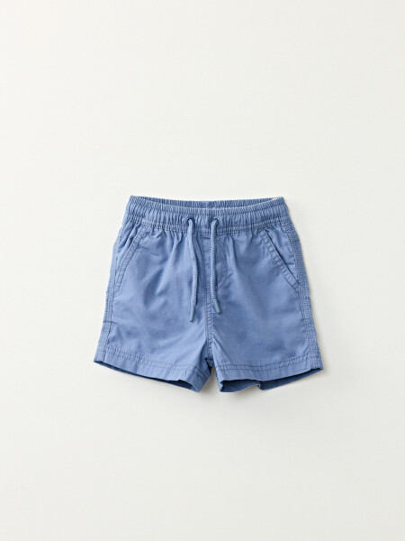 Short de baño algodón Azul Piedra
