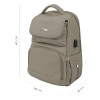Mochila Maternal Carestino Berna + Cambiador + Estuche Térmico Beige