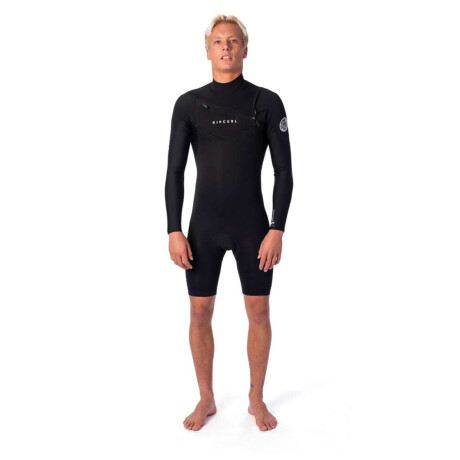Traje Rip Curl D Patrol L/Sl 22Gb Chest Zip Negro